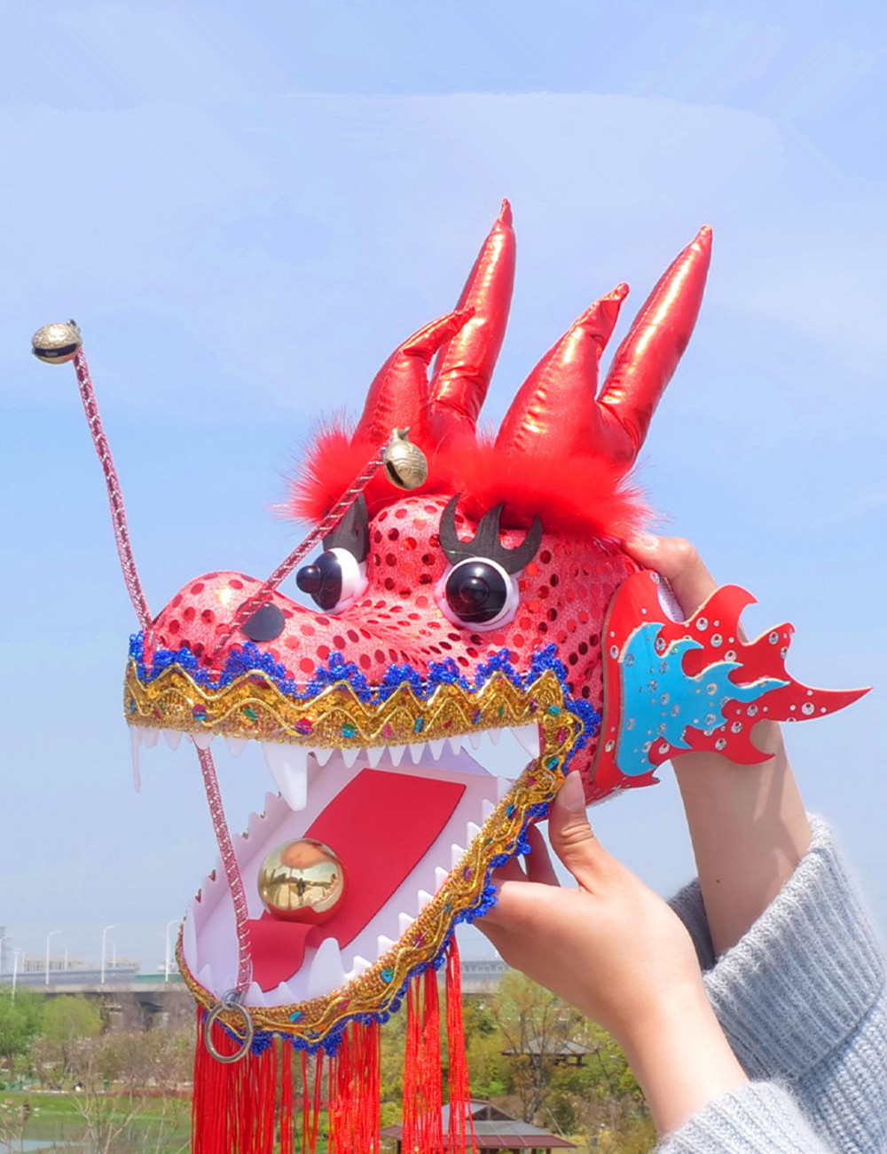 Chinese Dragon Dance Props Fun - огляд і ціна Outdoor Sport Festival