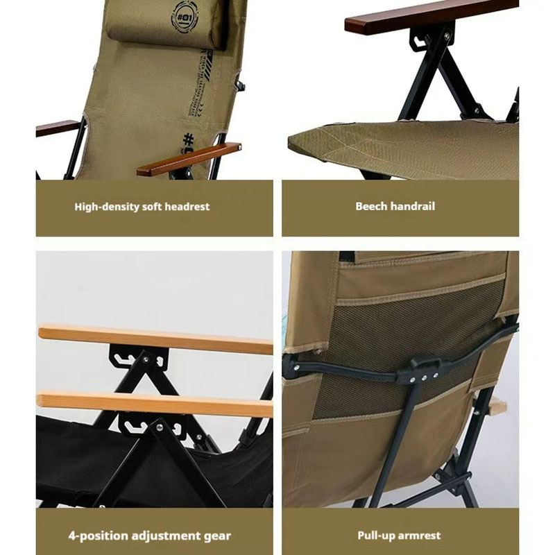 Folding High Back Beach Campin - огляд і ціна Outdoor Sport Chairs