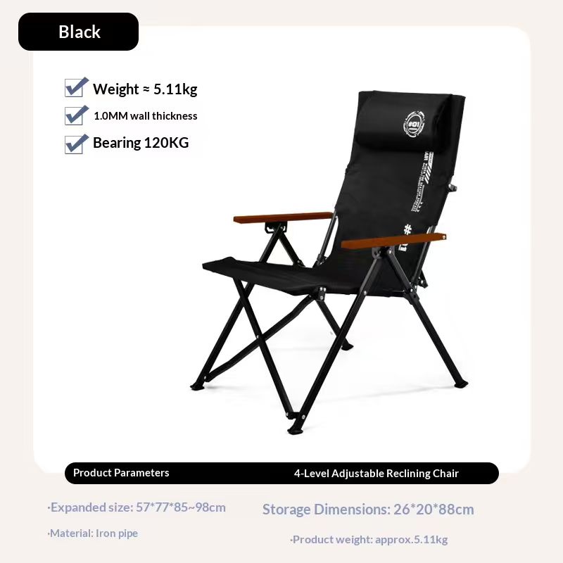 Folding High Back Beach Campin - огляд і ціна Outdoor Sport Chairs