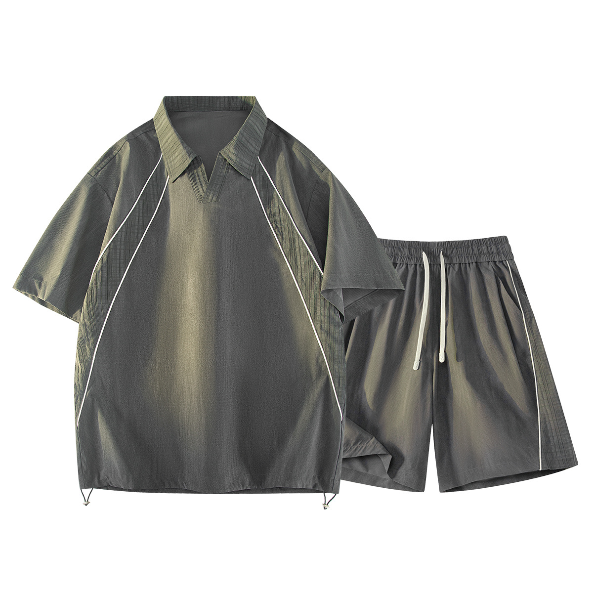 Summer Men's Sports Polo Suit  - огляд і ціна Outdoor Sports Leisure