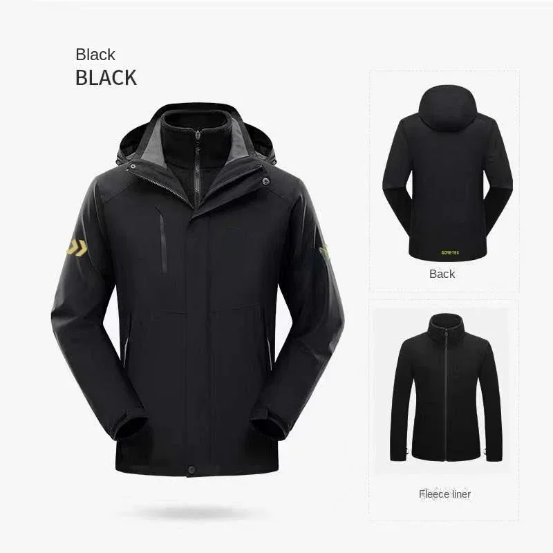 Thick Fishing Clothes Set Wint - огляд і ціна Outdoor Sport Waterproof Jacket