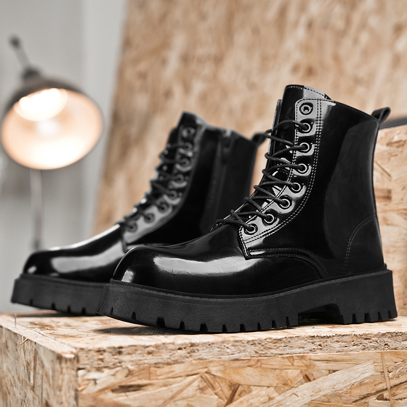 High top boots men four season - огляд і ціна Outdoor Sports Leisure