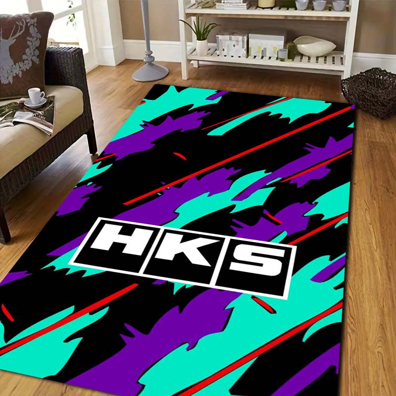 3D Racing H-HKS Print Area Rug - огляд і ціна Outdoor Sport Area