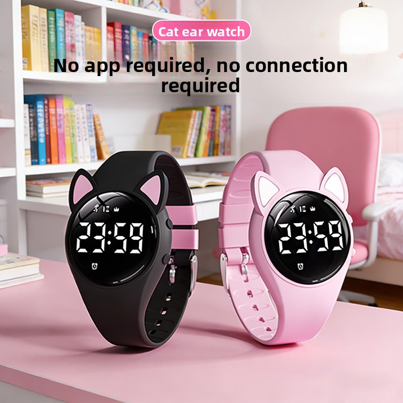 2026 New Cat Ear Women Swimmin - огляд і ціна Outdoor Sport Watch