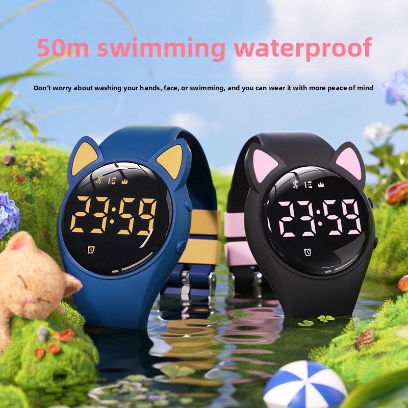 2026 New Cat Ear Women Swimmin - огляд і ціна Outdoor Sport Watch