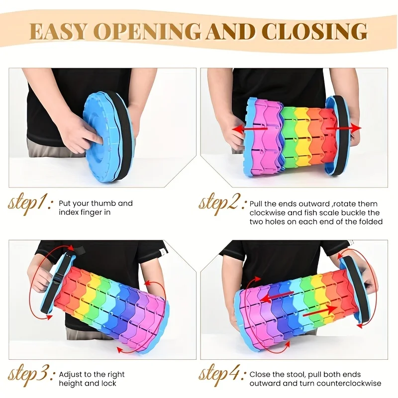 Rainbow Telescopic Camping Sto - огляд і ціна Outdoor Sport Chairs