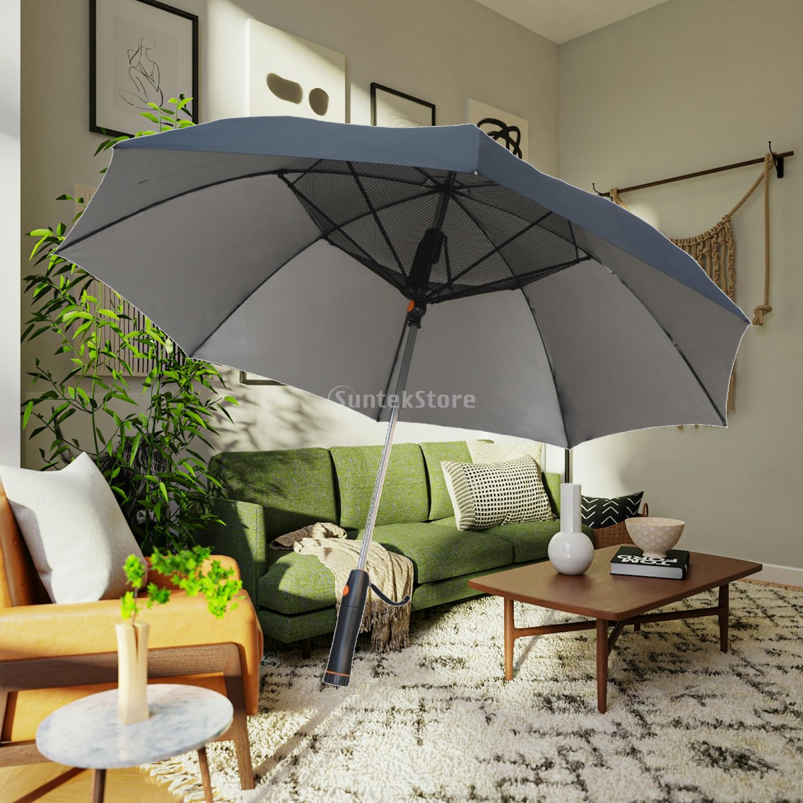 Umbrella with Fan Built in Tra - огляд і ціна Outdoor Sports Umbrella