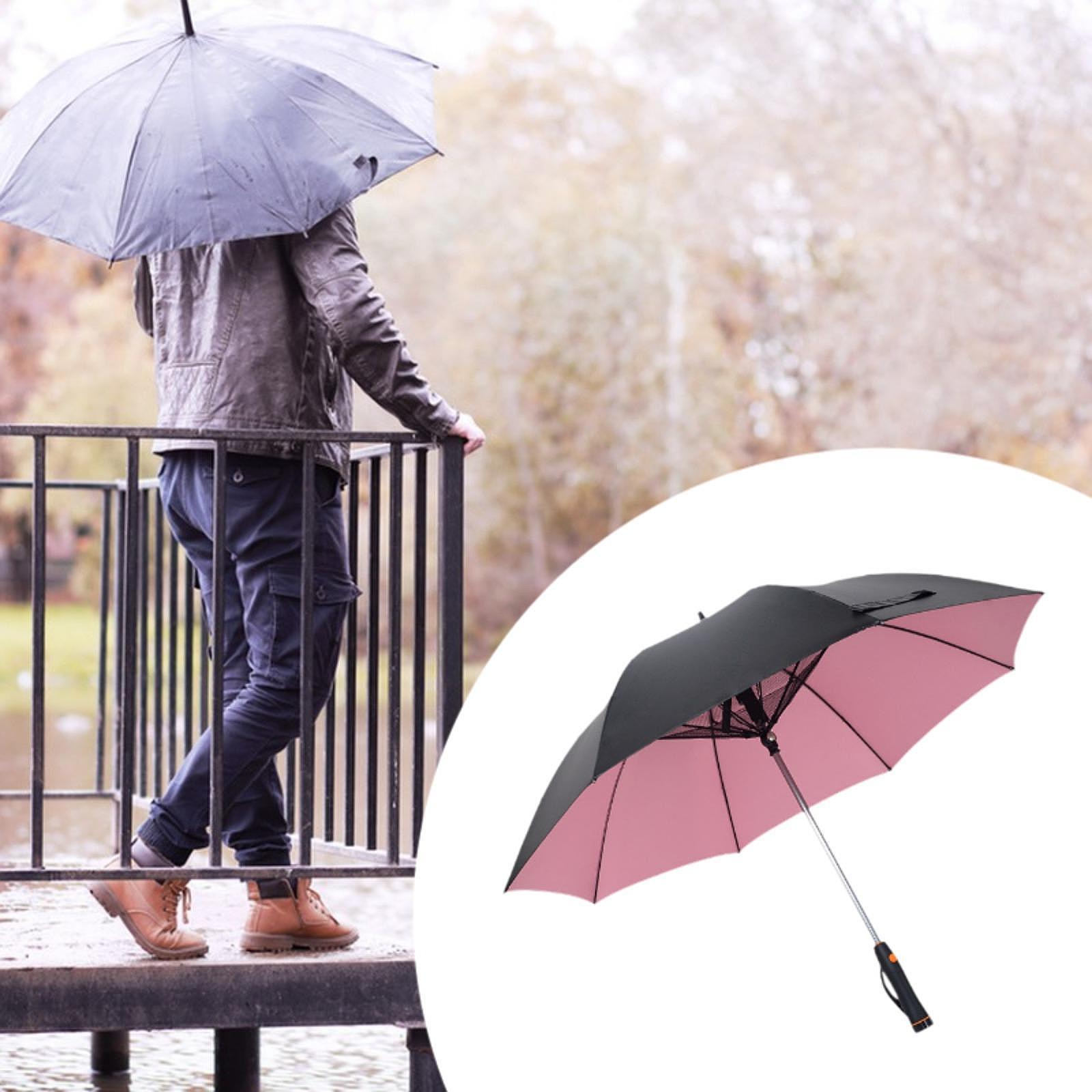 Umbrella with Fan Built in Tra - огляд і ціна Outdoor Sports Umbrella