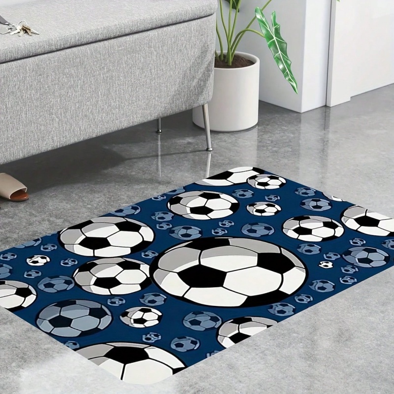 Black Gray Swirl Soccer Print  - огляд і ціна Outdoor Sport Area