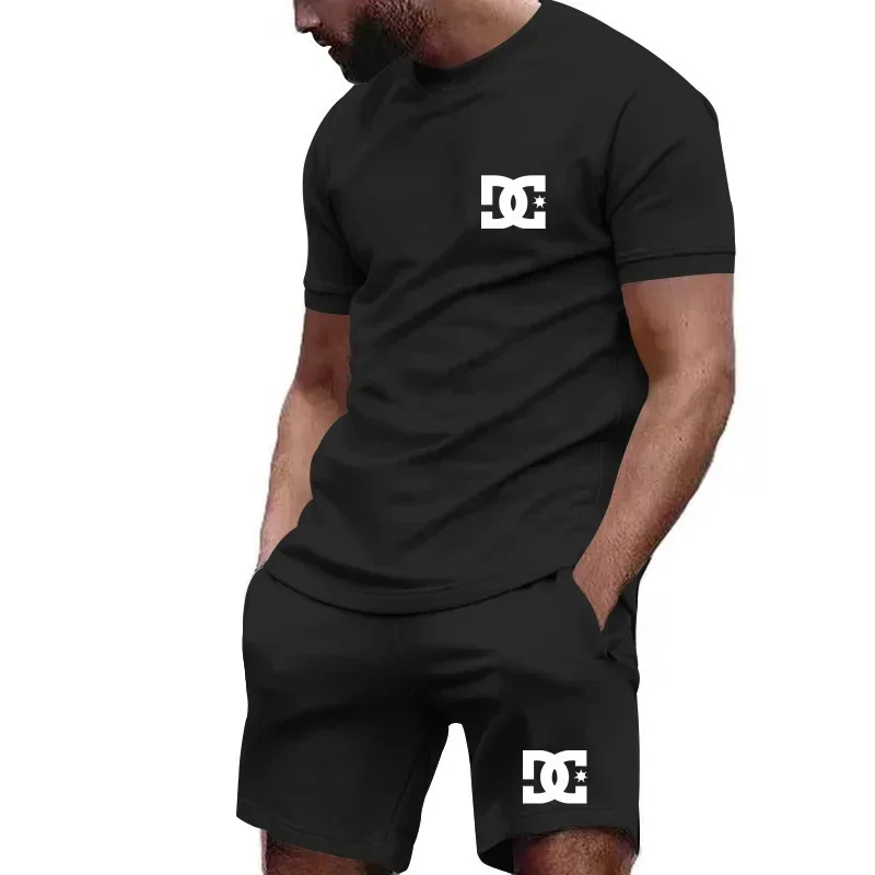 Summer new men's short-sleeved - огляд і ціна Outdoor Sports Leisure