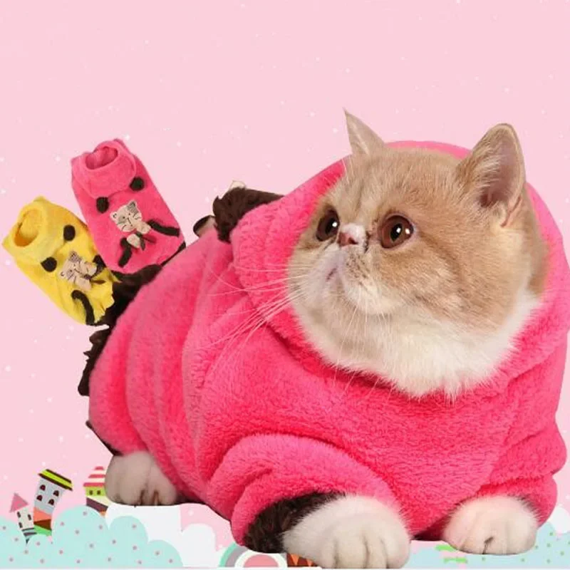 Cat Clothes Warmly Coral Velve - огляд і ціна Outdoor Sport Festival