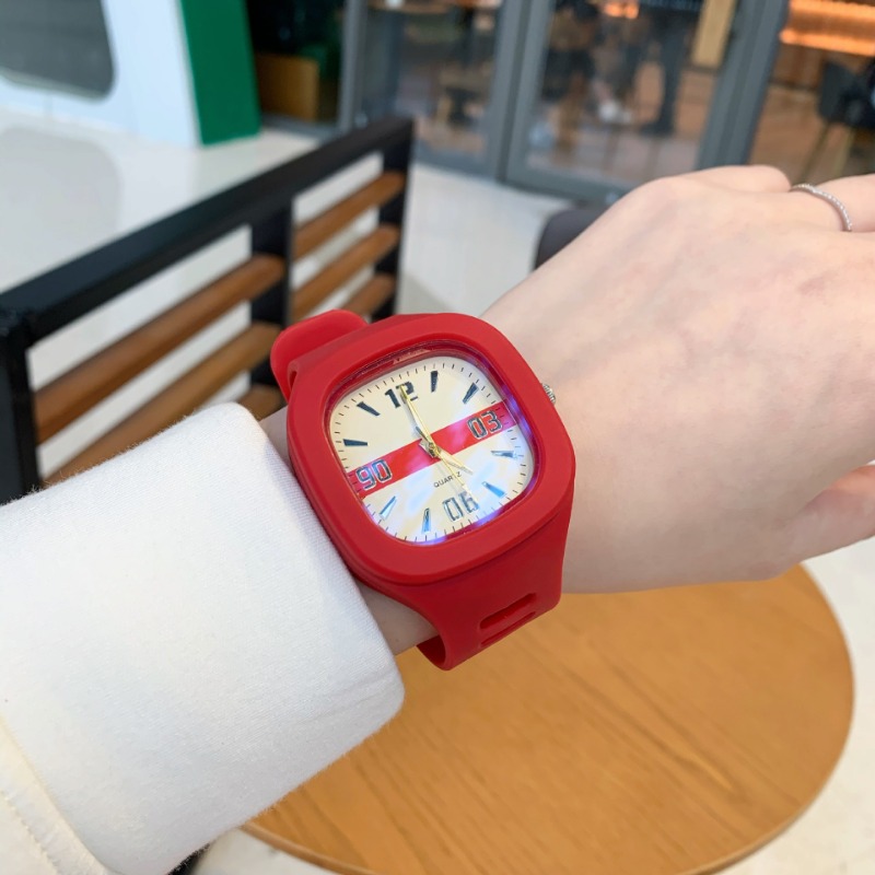 Square Silicone Electronic Wat - огляд і ціна Outdoor Sport Watch