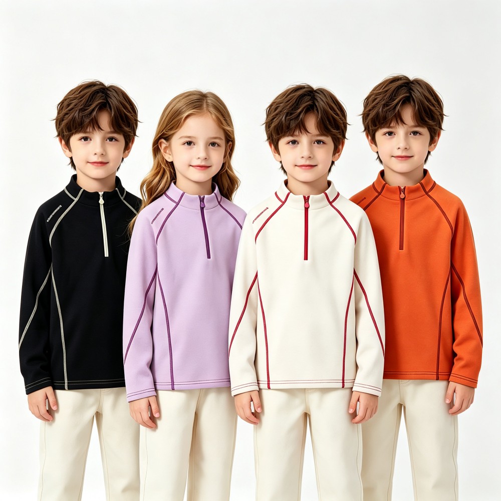 Autumn Winter Kids Half‑Zip Fl - огляд і ціна Outdoor Sport Activities For Kids