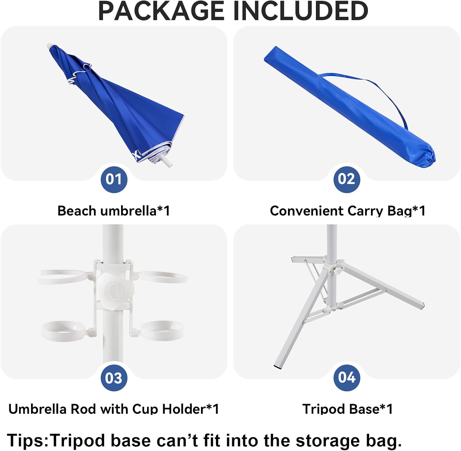 6.5ft Portable Umbrella With S - огляд і ціна Outdoor Sports Umbrella